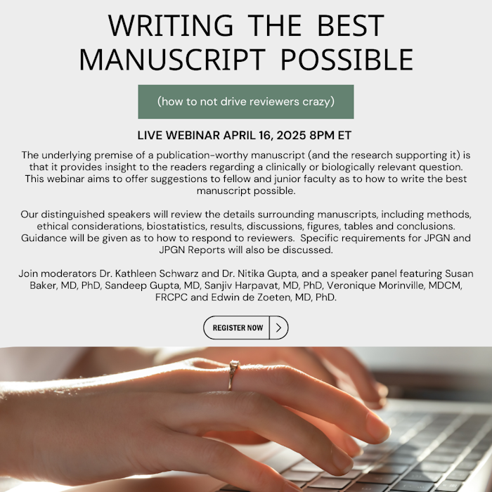 Writing the Best Manuscript Possible - Attend the Live Event on April 16 2025
